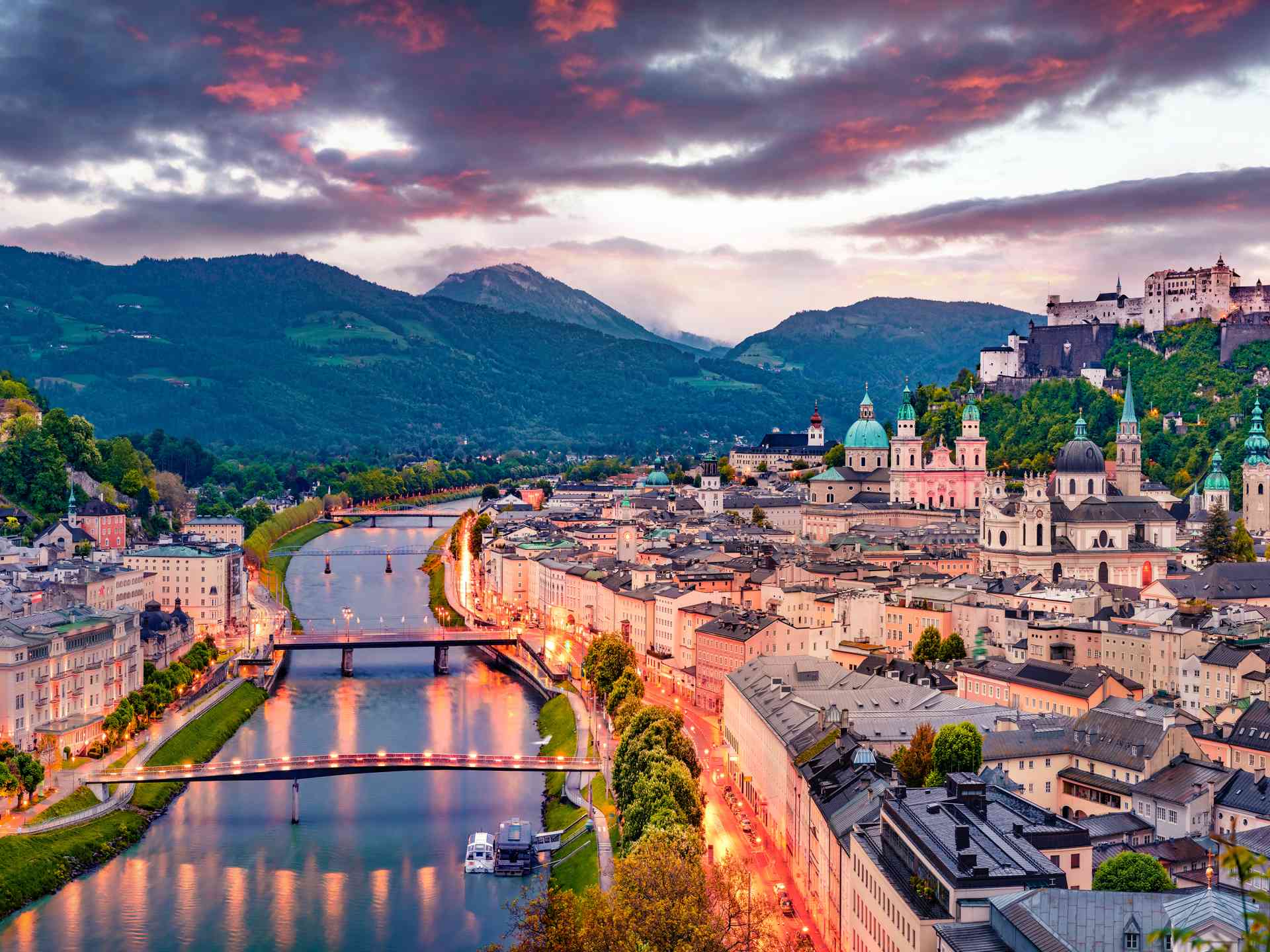 A view of the Swiss Alps, crisp mountain air.